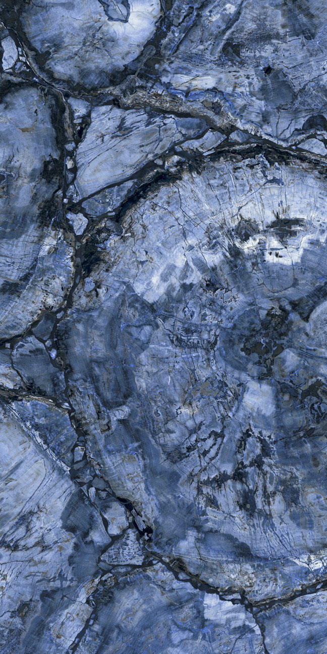 TERZADIMENSIONE  Luxury Marbles-Avatar Blue 163x324cm ≠ 12mm