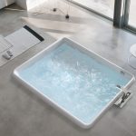 HAFRO BOLLA R 162×112 cm | Built-In Bathtub With Airpool, Whirlpool And Whirlpool Airpool Hydromassage System