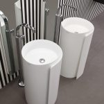 Ceramica Flaminia   Monoroll  freestanding  basin