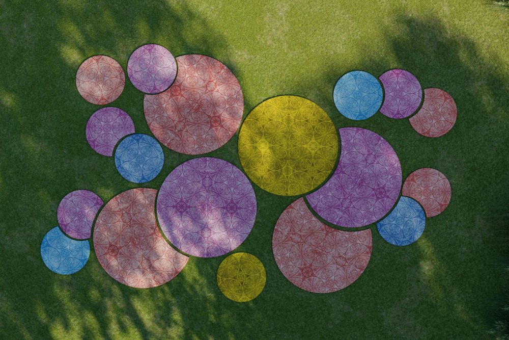 TERZADIMENSIONE  OUTDOOR  RUG STONE  DECOR