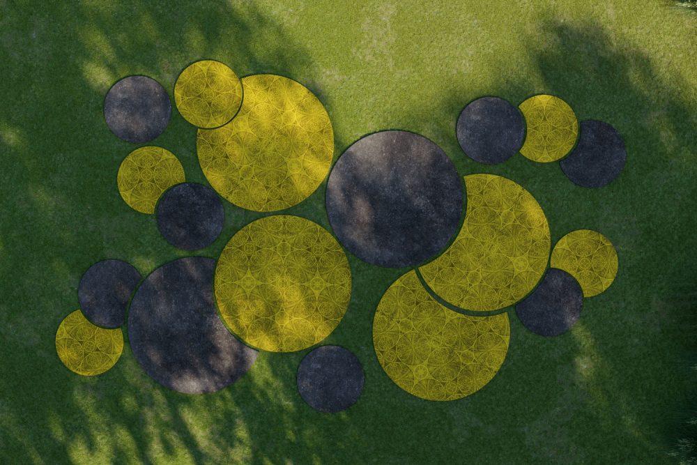 TERZADIMENSIONE  OUTDOOR  RUG STONE  DECOR