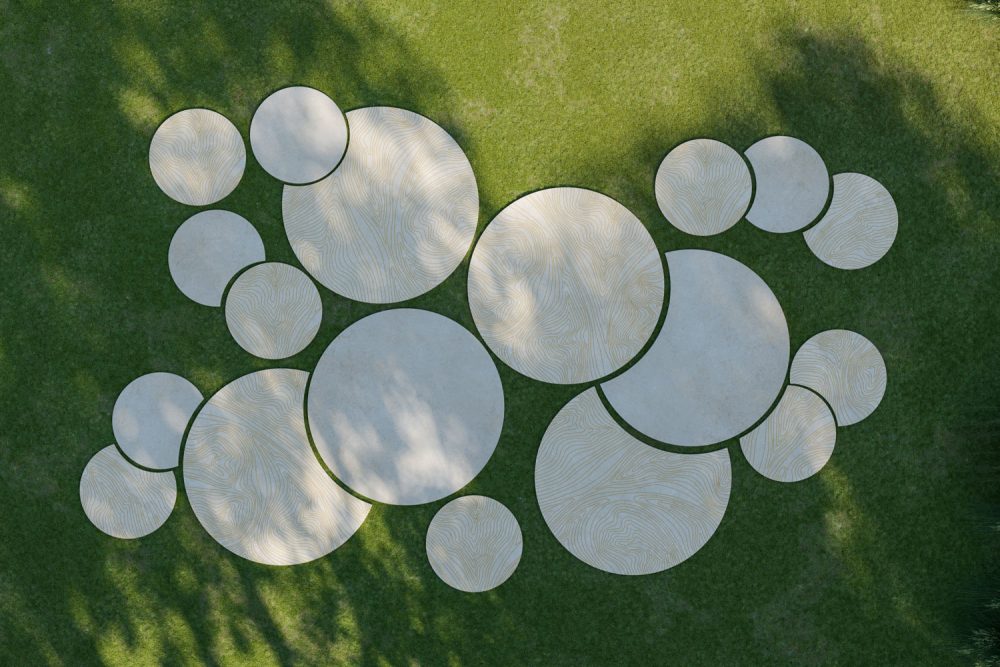 TERZADIMENSIONE  OUTDOOR  RUG STONE  DECOR