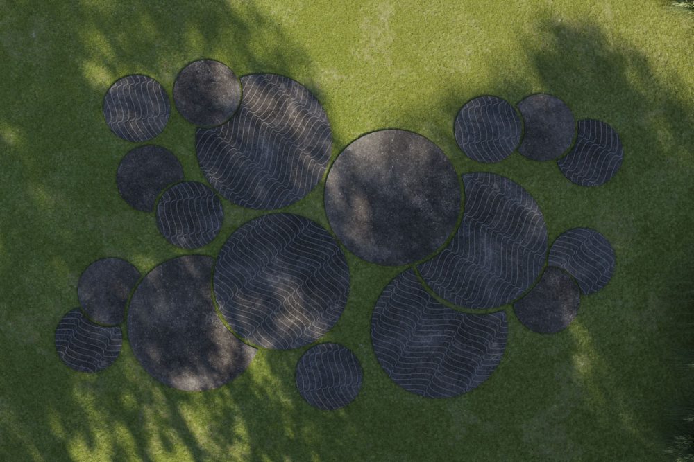 TERZADIMENSIONE  OUTDOOR  RUG STONE  DECOR