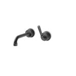 JEE-O soho wall basin mixer – Hammercoated Black
